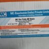 MC-DUR Putty-MI, a moisture-insensitive, solvent-free epoxy repair mortar for concrete surfaces.