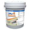 "Trubuild Buildcrete: Acrylic polymer-based waterproofing compound for enhanced cement bonding and water resistance."
