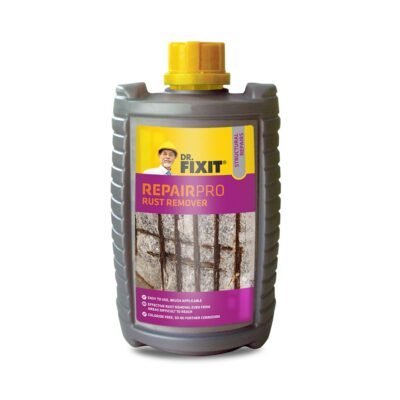 Dr.FX Rust Remover 1LT – rust cleaner for rebars and metal surfaces used in construction and structural repairs.